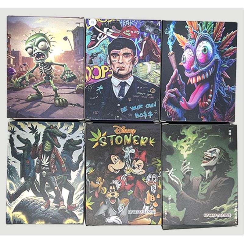 3.5G Holographic Street Punk Weed Box
